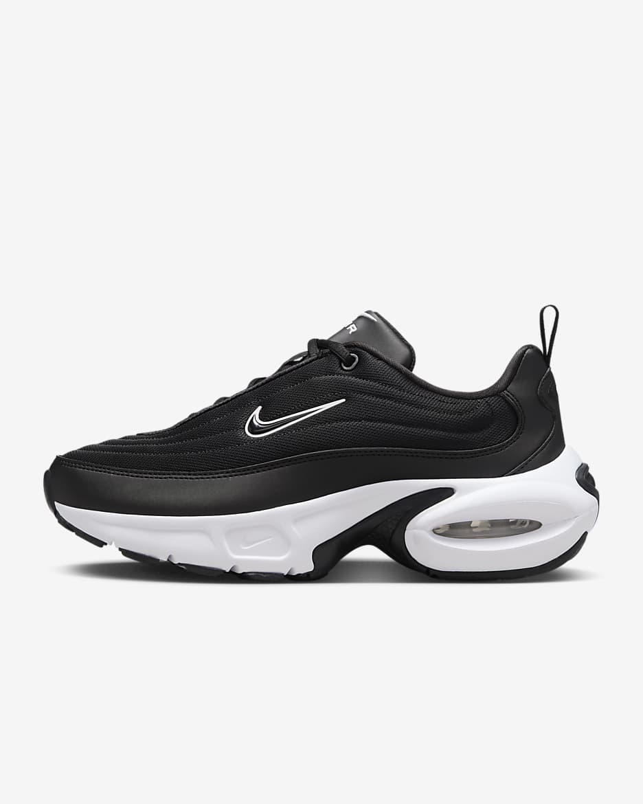 Tenis nike negro con blanco para mujer sale